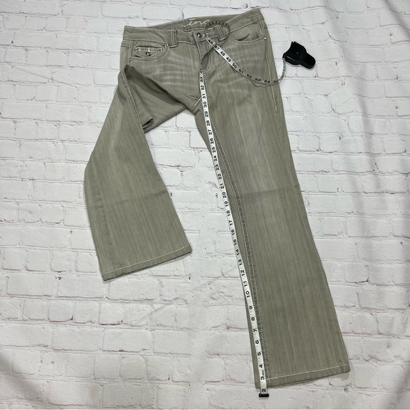 INC denim International Concepts Grey Women’s Boot Cut Jeans in 10P EUC - Picture 7 of 16